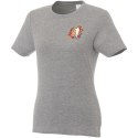 T-shirt damski z krótkim rękawem Heros szary melanż