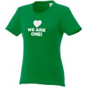 T-shirt damski z krótkim rękawem Heros zielona paproć