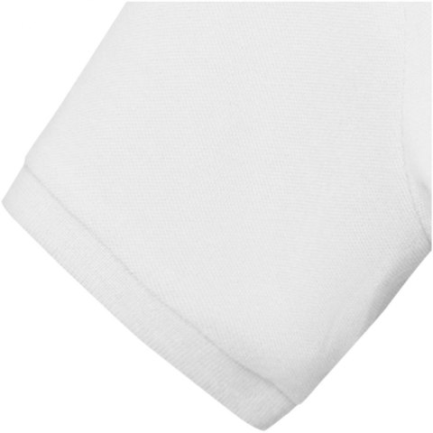 Damskie polo Calgary z krótkim rękawem biały