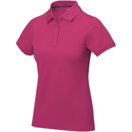 Damskie polo Calgary z krótkim rękawem magenta