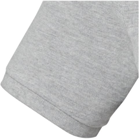 Damskie polo Calgary z krótkim rękawem szary melanż