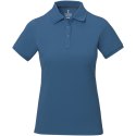 Damskie polo Calgary z krótkim rękawem tech blue