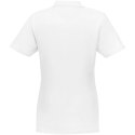 Helios - koszulka damska polo z krótkim rękawem biały