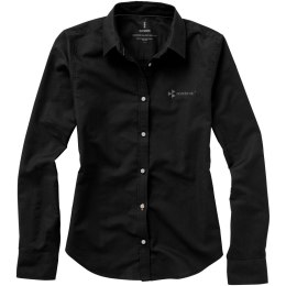Damska koszula Vaillant z tkaniny Oxford z długim rękawem czarny