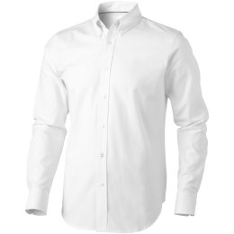 Męska koszula Vaillant z tkaniny Oxford z długim rękawem biały