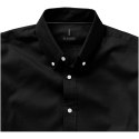 Męska koszula Vaillant z tkaniny Oxford z długim rękawem czarny