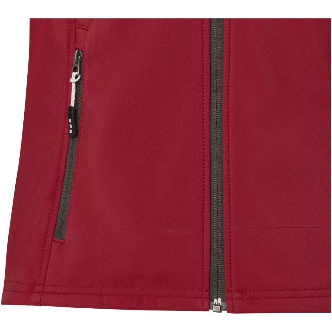 Damska kurtka softshell Langley czerwony (39312251)