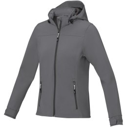 Damska kurtka softshell Langley stalowa szarość