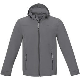 Męska kurtka softshell Langley stalowa szarość