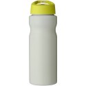 Bidon H2O Eco o pojemności 650 ml z wieczkiem z dzióbkiem kość słoniowa, limonka