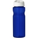 Bidon H2O Eco o pojemności 650 ml z wieczkiem z dzióbkiem niebieski, biały