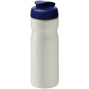 Bidon H2O Eco o pojemności 650 ml z wieczkiem zaciskowym kość słoniowa, niebieski