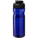 Bidon H2O Eco o pojemności 650 ml z wieczkiem zaciskowym niebieski, czarny