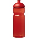 Bidon H2O Eco o pojemności 650 ml z wypukłym wieczkiem czerwony