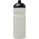 Bidon H2O Eco o pojemności 650 ml z wypukłym wieczkiem kość słoniowa, czarny