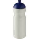 Bidon H2O Eco o pojemności 650 ml z wypukłym wieczkiem kość słoniowa, niebieski