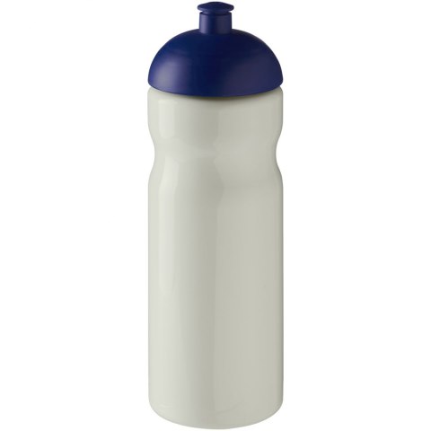 Bidon H2O Eco o pojemności 650 ml z wypukłym wieczkiem kość słoniowa, niebieski