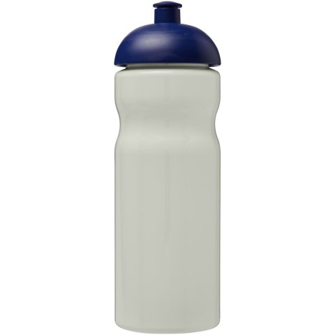 Bidon H2O Eco o pojemności 650 ml z wypukłym wieczkiem kość słoniowa, niebieski