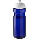 Bidon H2O Eco o pojemności 650 ml z wypukłym wieczkiem niebieski, biały