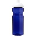 Bidon H2O Eco o pojemności 650 ml z wypukłym wieczkiem niebieski, biały