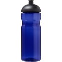 Bidon H2O Eco o pojemności 650 ml z wypukłym wieczkiem niebieski, czarny