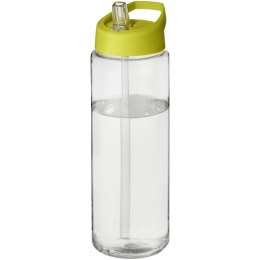 Bidon H2O Vibe o pojemności 850 ml z wieczkiem z dzióbkiem przezroczysty, limonka