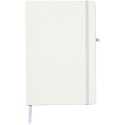 Polar A5 notebook with lined pages biały