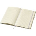 Polar A5 notebook with lined pages biały