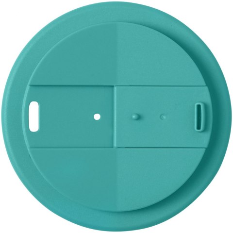 Americano® 350 ml tumbler with grip & spill-proof lid biały, morski