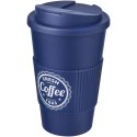 Americano® 350 ml tumbler with grip & spill-proof lid niebieski