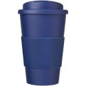 Americano® 350 ml tumbler with grip & spill-proof lid niebieski