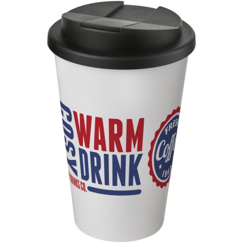 Americano® 350 ml tumbler with spill-proof lid biały, czarny