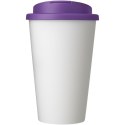 Americano® 350 ml tumbler with spill-proof lid biały, fioletowy