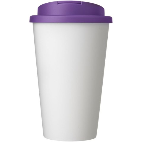 Americano® 350 ml tumbler with spill-proof lid biały, fioletowy