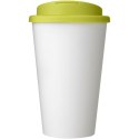 Americano® 350 ml tumbler with spill-proof lid biały, limonka