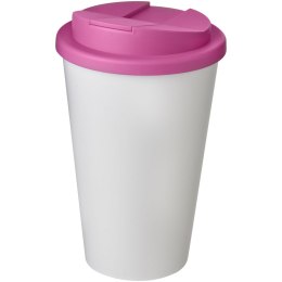 Americano® 350 ml tumbler with spill-proof lid biały, magenta