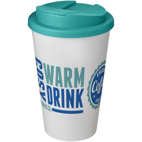 Americano® 350 ml tumbler with spill-proof lid biały, morski