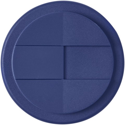 Americano® 350 ml tumbler with spill-proof lid biały, niebieski