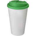 Americano® 350 ml tumbler with spill-proof lid biały, zielony