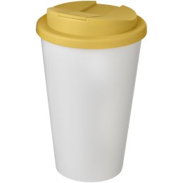 Americano® 350 ml tumbler with spill-proof lid biały, żółty
