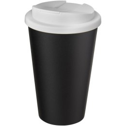 Americano® 350 ml tumbler with spill-proof lid czarny, biały