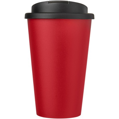 Americano® 350 ml tumbler with spill-proof lid czerwony, czarny