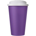 Americano® 350 ml tumbler with spill-proof lid fioletowy, biały