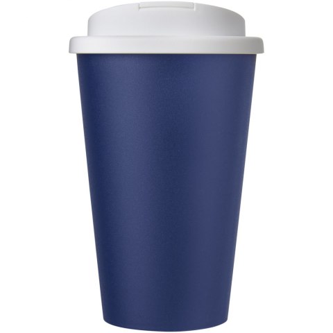 Americano® 350 ml tumbler with spill-proof lid niebieski, biały