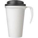 Americano® Grande 350 ml mug with spill-proof lid biały, czarny