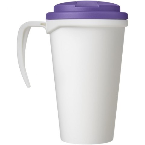Americano® Grande 350 ml mug with spill-proof lid biały, fioletowy