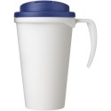 Americano® Grande 350 ml mug with spill-proof lid biały, niebieski