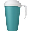 Americano® Grande 350 ml mug with spill-proof lid błękitny, biały