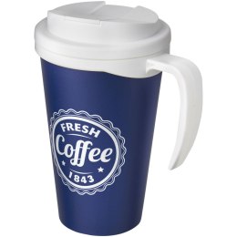 Americano® Grande 350 ml mug with spill-proof lid niebieski, biały