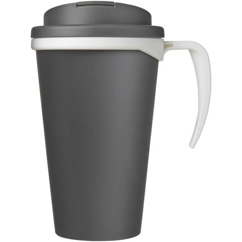 Americano® Grande 350 ml mug with spill-proof lid szary